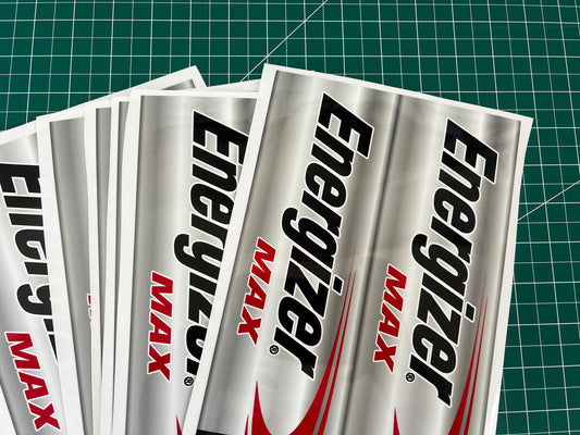 ENERGIZER Battery Decal for Eride Pro and other Emotos